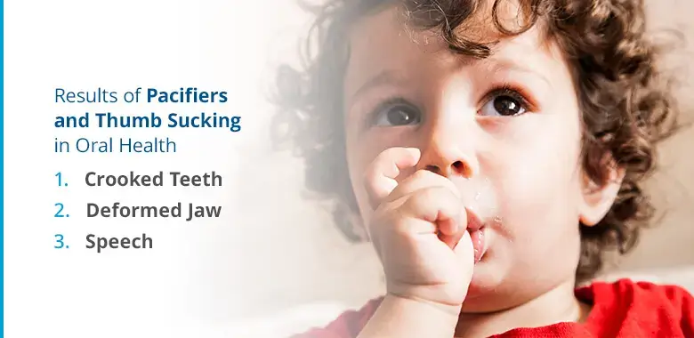 Impact of Thumb Sucking and Pacifiers on Dental Health