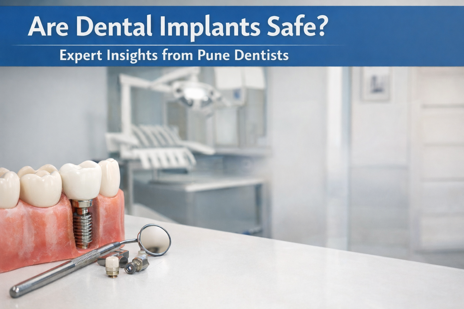 find dental implant safety procedure with expert dentist consultation in Pune